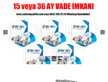 Tablet Screenshot of cadcamyazilim.com